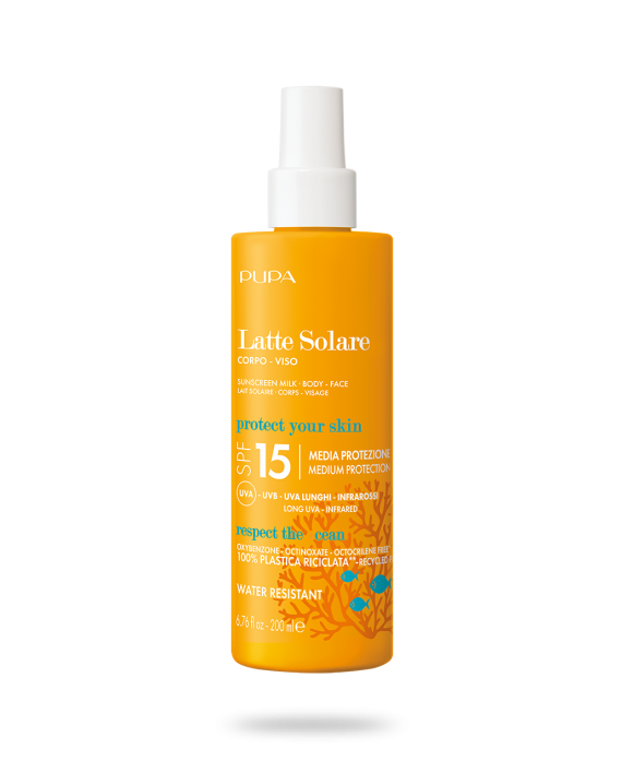 latte solare spray spf15 200ml